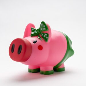 Piggy bank - Penelope green
